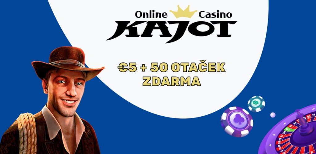 kajot casino 5 euro + 50 otacek zdarma